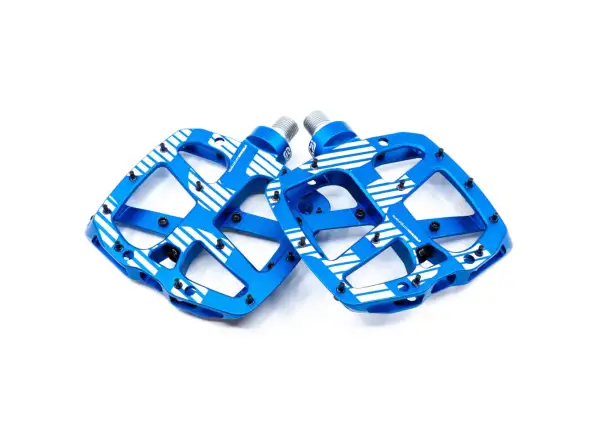 E-13 Plus Plattformpedale Blau