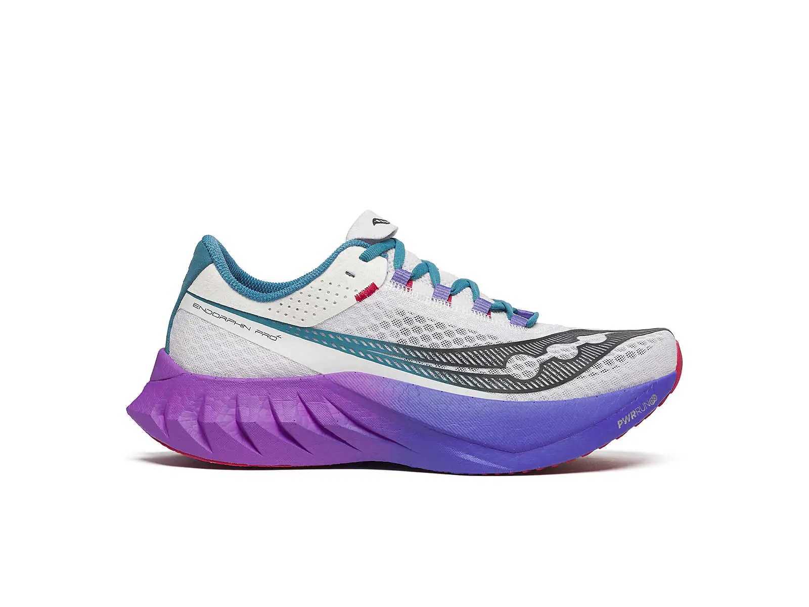 Saucony Endorphin Pro 4 Galaxy Herren-Laufschuhe White/Shadow