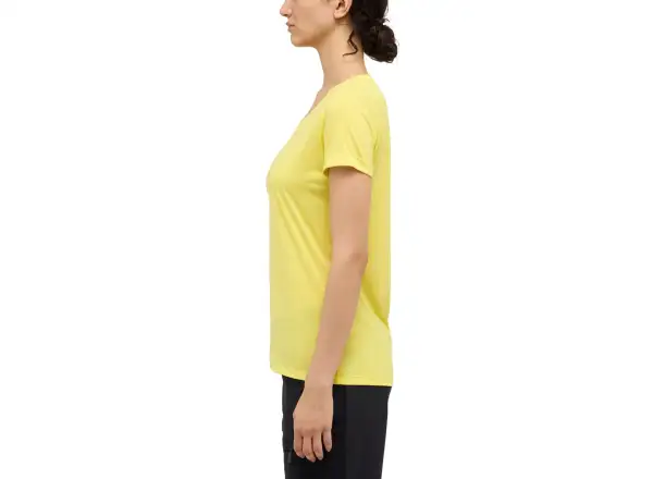 Haglöfs Ridge Hike Damen T-Shirt kurze Ärmel gelb