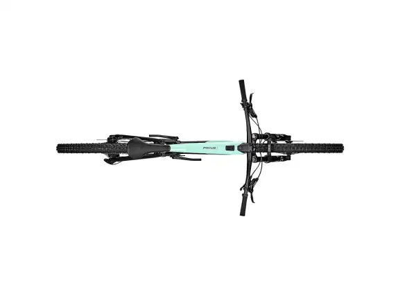 Focus JAM2 SL 8.7 DI 430Wh mountain e-bike in Poolgreen / Carbon glossy.