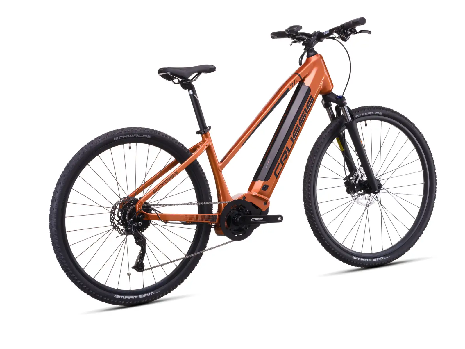 Crussis e-Cross low 7.11 691Wh Cross-Elektrofahrrad