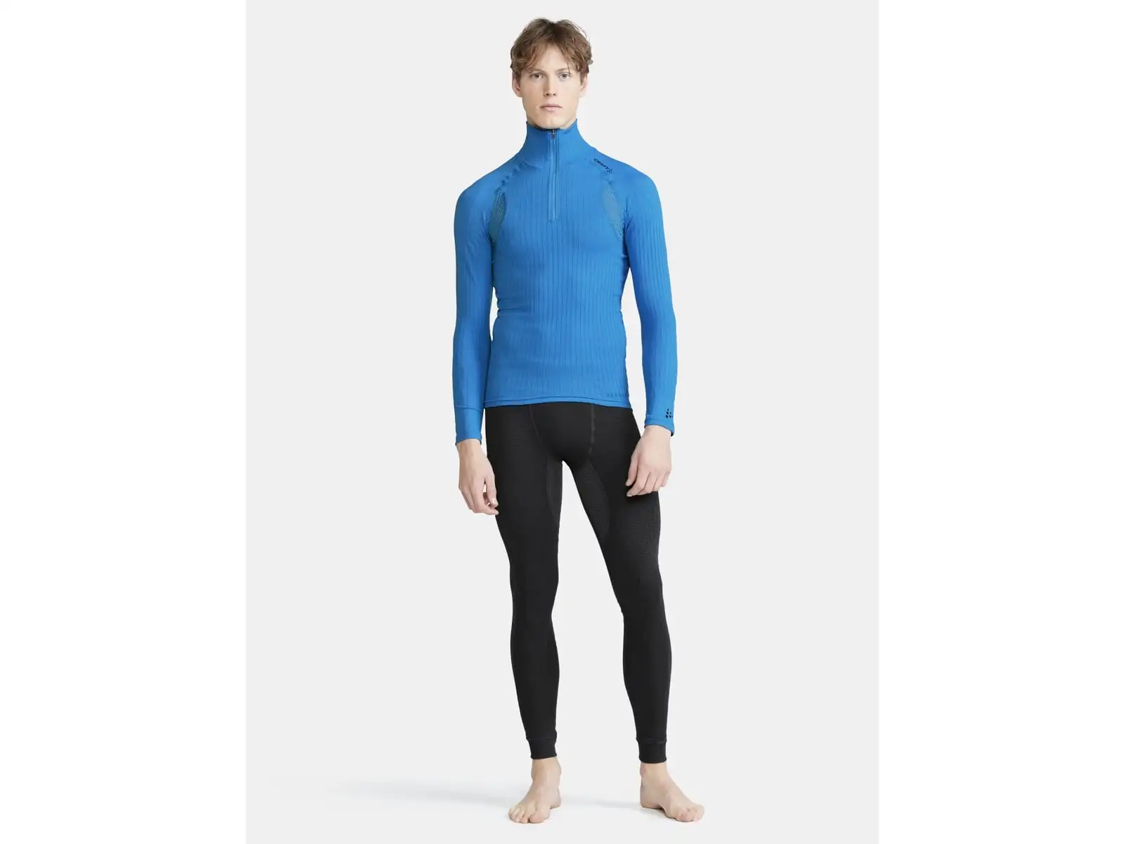Craft Active Extreme X Zip Herren Langarmshirt Blau