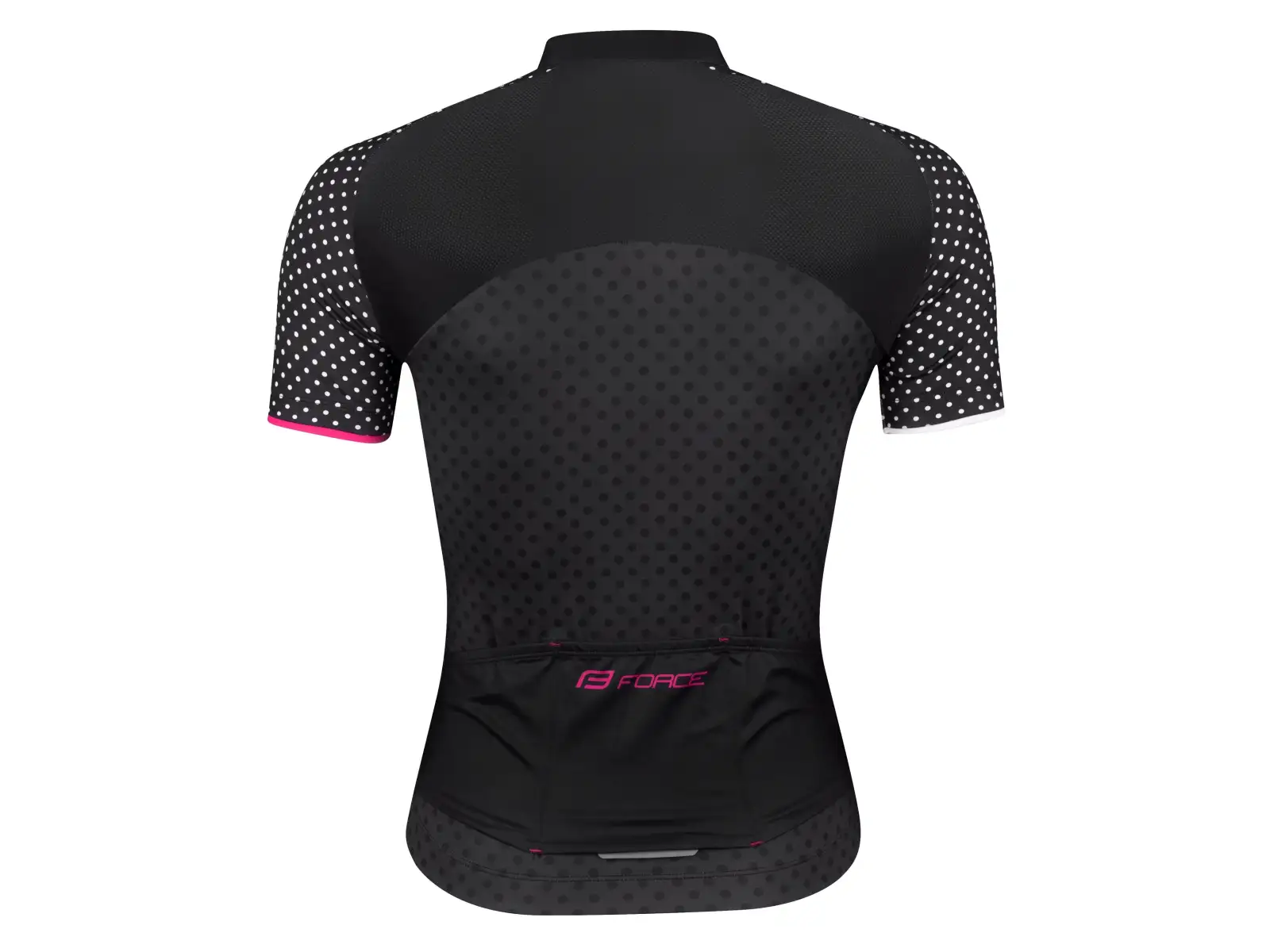 Force Points Damen Kurzarmtrikot schwarz/rosa