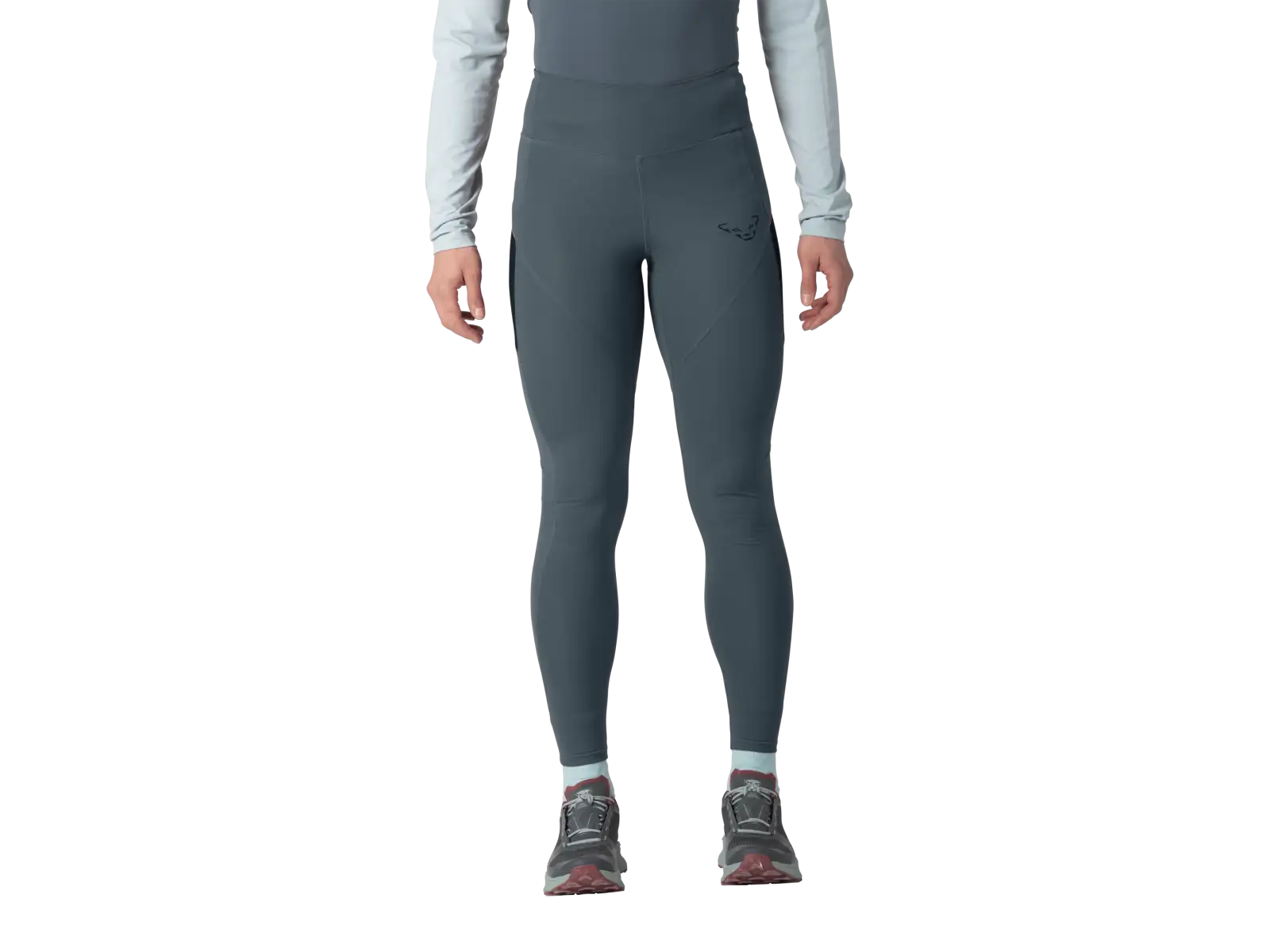 Dynafit Warm ultra Damen Laufleggings Cinder/Black Out