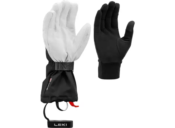 Leki Guide X-Treme Skihandschuhe Black/White