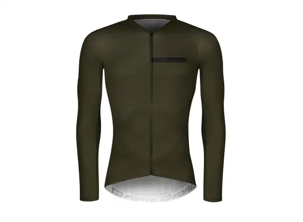 Force Charm Herren Langarm Shirt in Armee-Optik