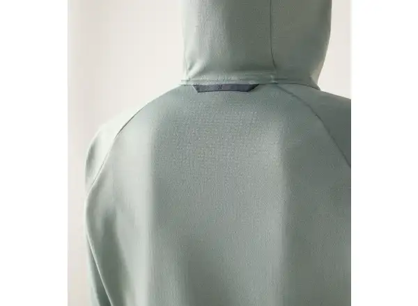 Haglöfs Korp Mid Hood Damen Sweatshirt Dew Green