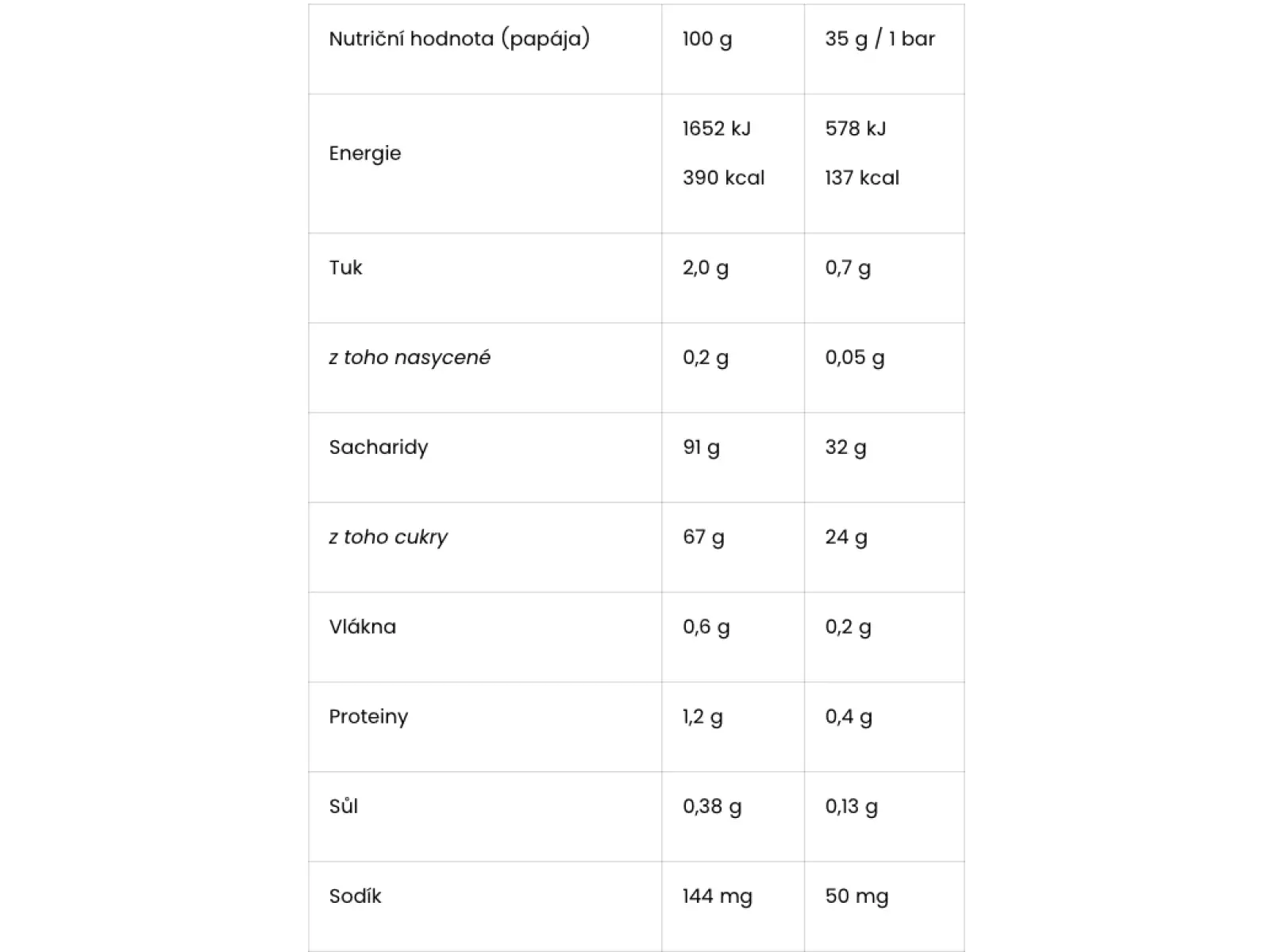 Amacx Energy Nougat Energie-Riegel 37 g