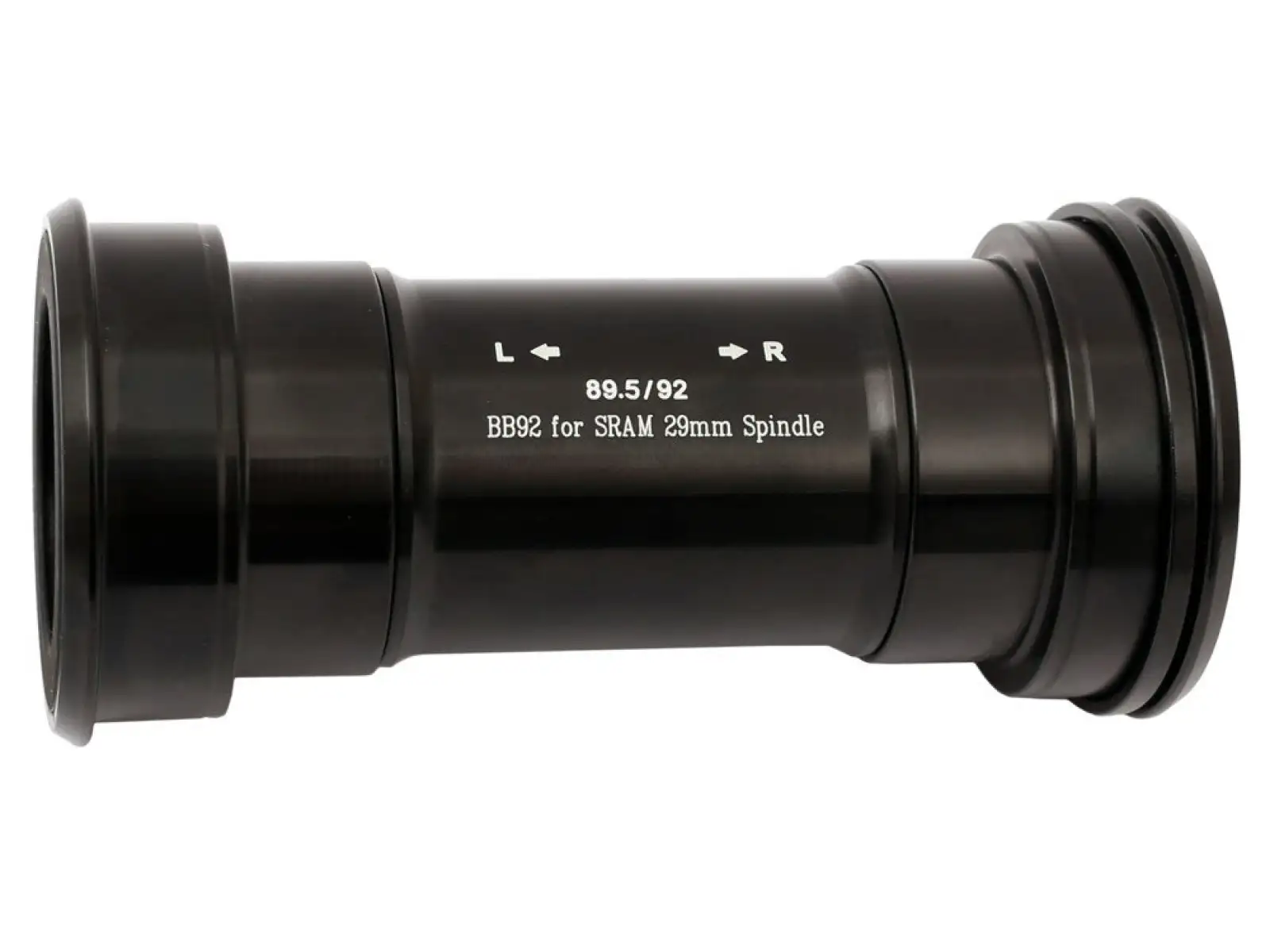 MAX1 Evo MTB PressFit 86,5/89,5/92 mm Tretlager-Set in Schwarz für Sram Dub.