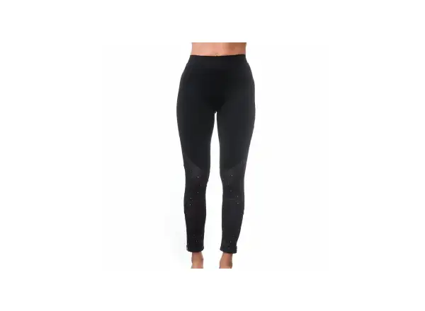 Sensor Dots Damenhose lang schwarz/multi