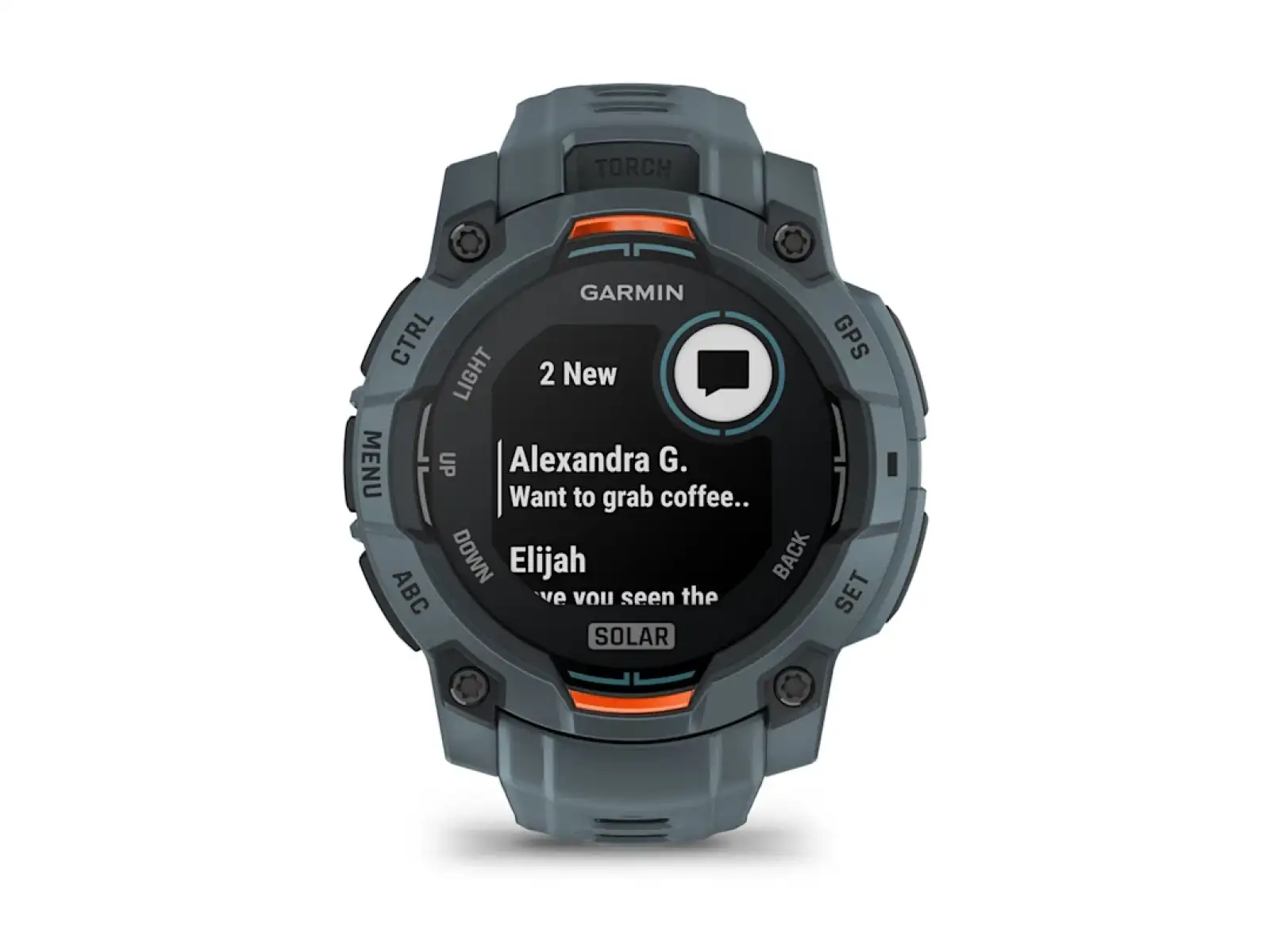Garmin Instinct 3 Solar 45 mm Smartwatch Twilight/Twilight Armband