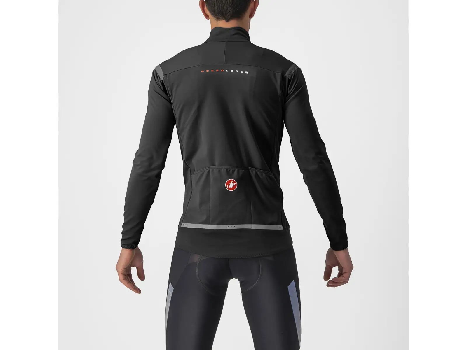 Castelli Perfetto RoS 2 Herrenjacke in Light Black/Black Reflex.