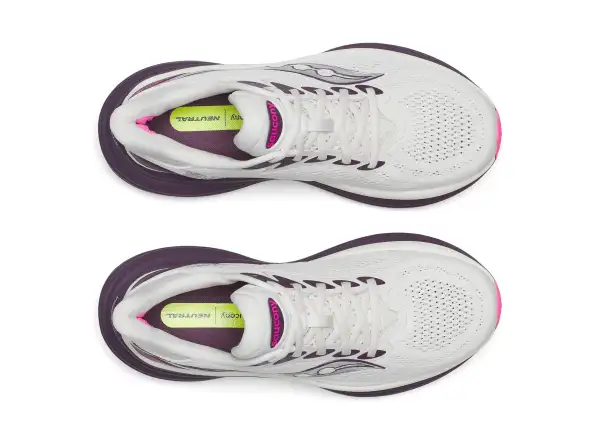 Saucony Triumph 24 Damen-Laufschuhe Quartz/Eggplant
