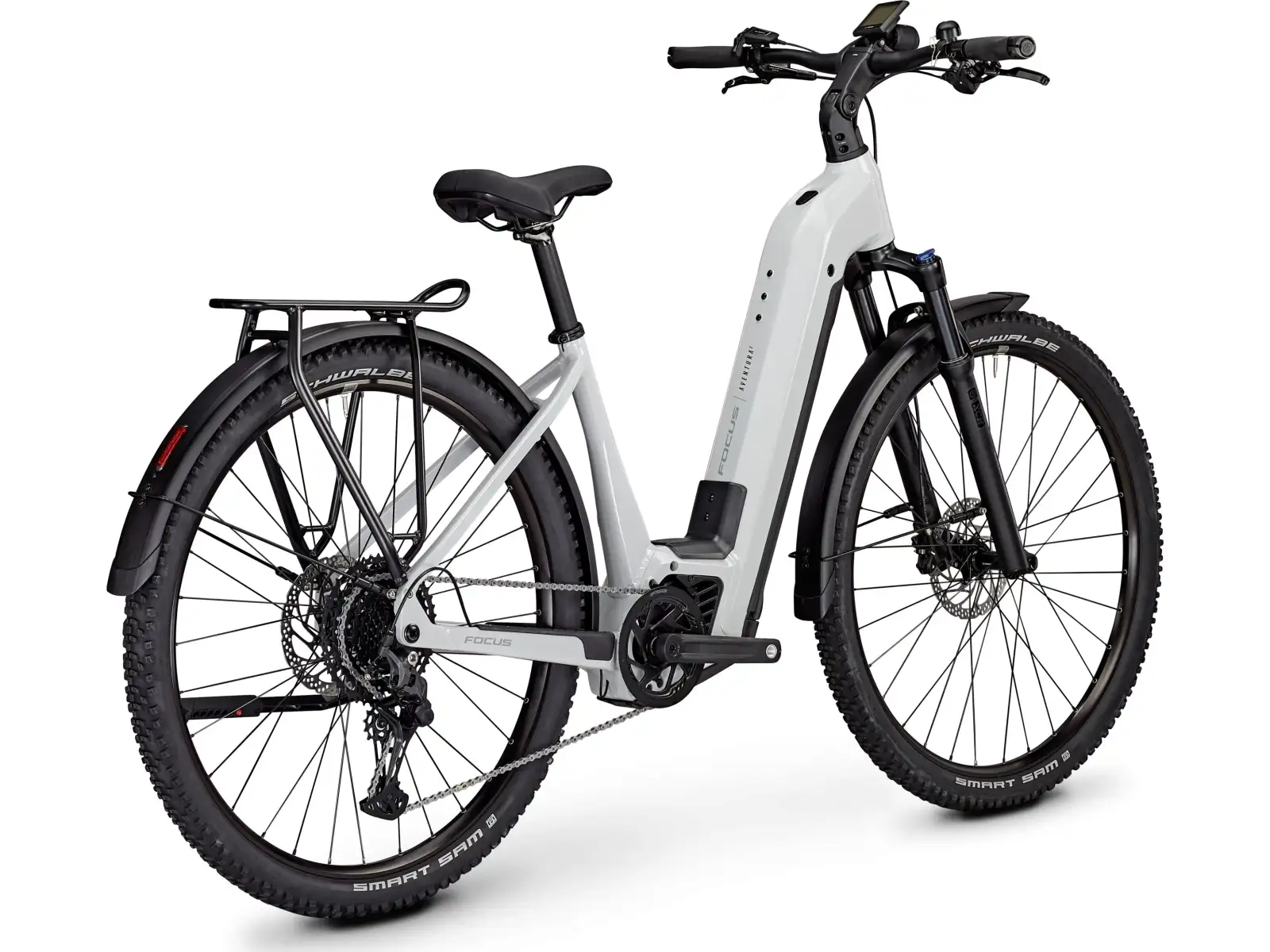Focus Aventura2 6.7 WA 625Wh 29" E-Bike Mountainbike Lightgrey Glossy
