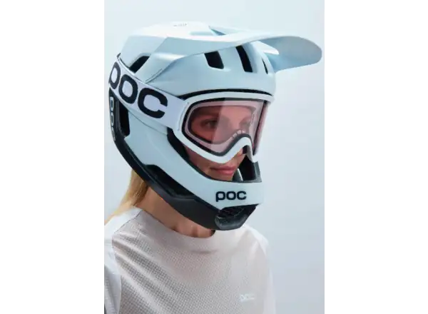 POC Ora Skibrille Hydrogen White/Clarity Trail/Cloudy Brown