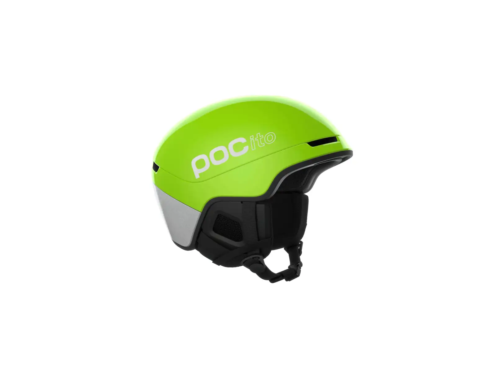 POC POCito Obex Kinder-Skihelm Fluorescent Yellow/Green