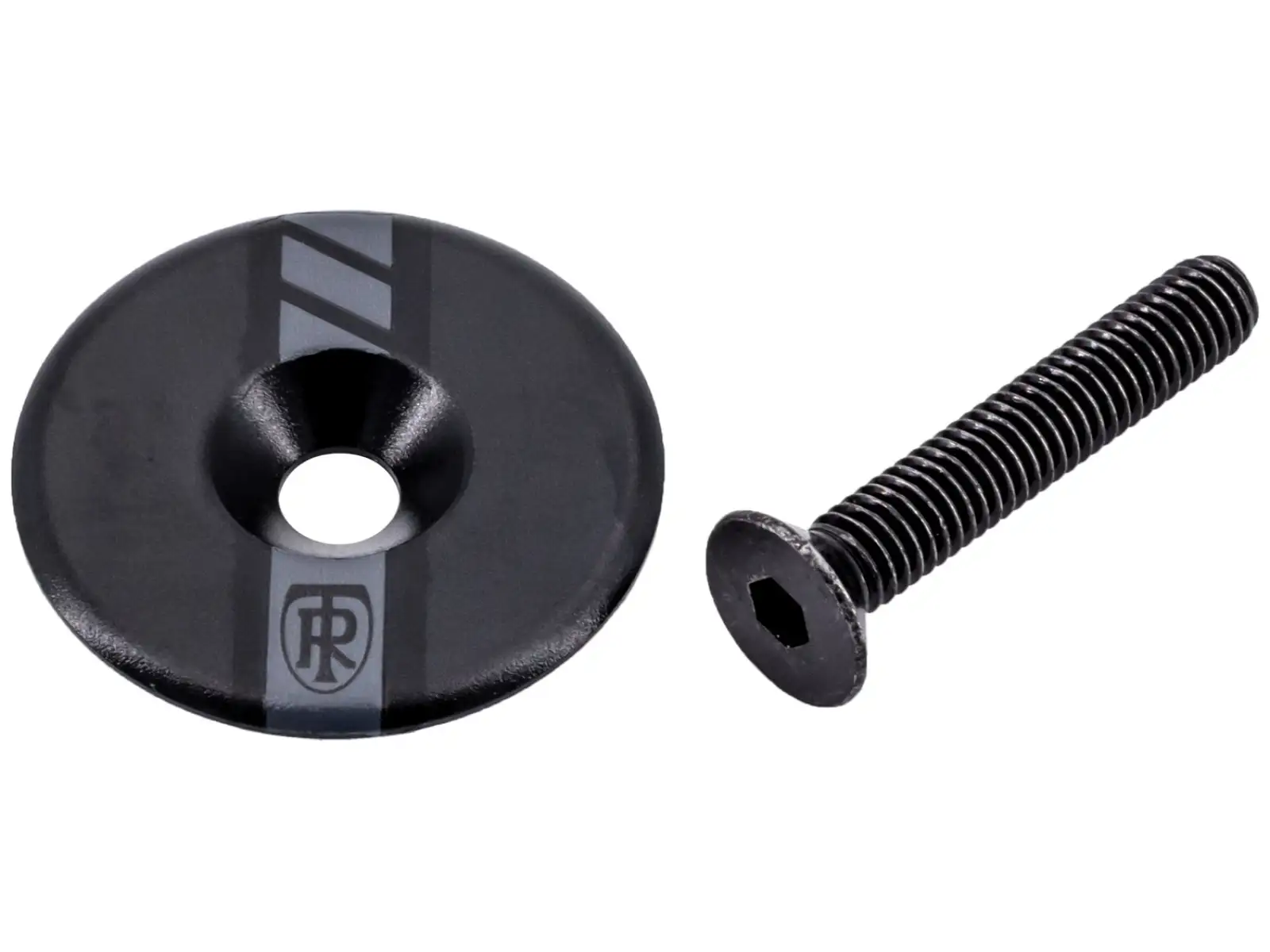 Ritchey WCS Top Cap 1 1/4" Steuersatzkappe schwarz/grau