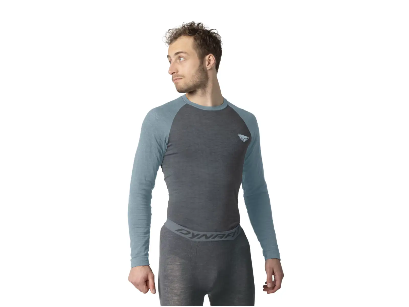 Dynafit Tour Light Merino Herren Langarmshirt Smoke Blue