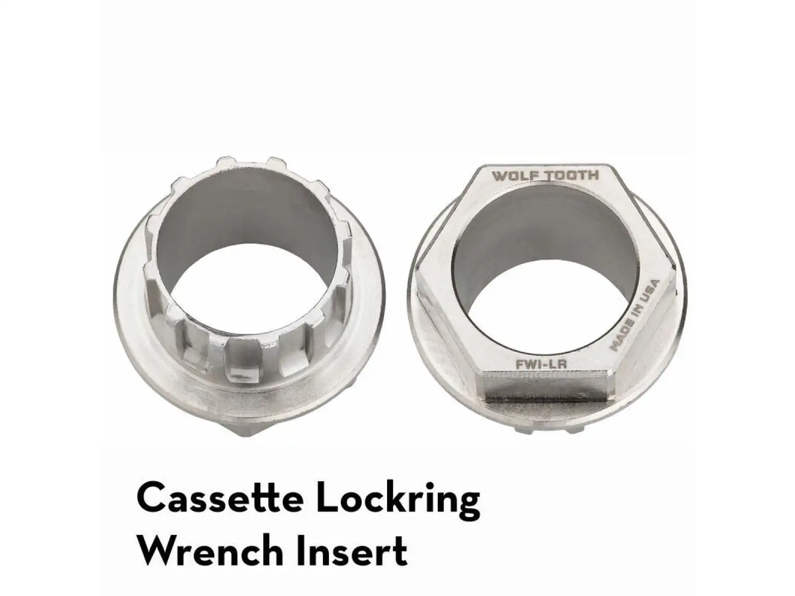Wolf Tooth Flachschlüsseleinsatz für Lockring-Werkzeug.