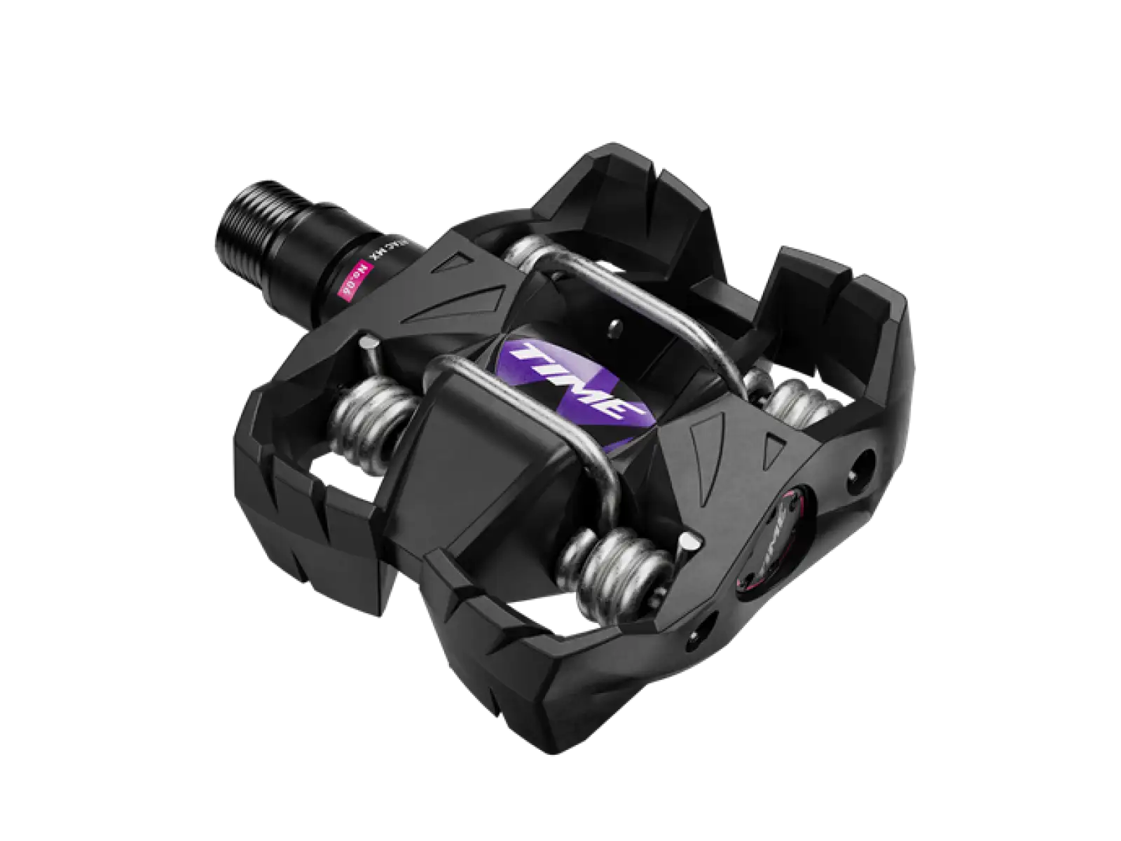 Time MX 6 Klickpedale Schwarz/Lila.