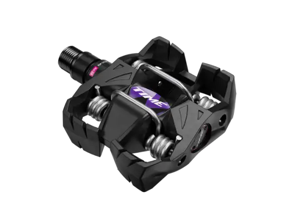 Time MX 6 Klickpedale Schwarz/Lila.
