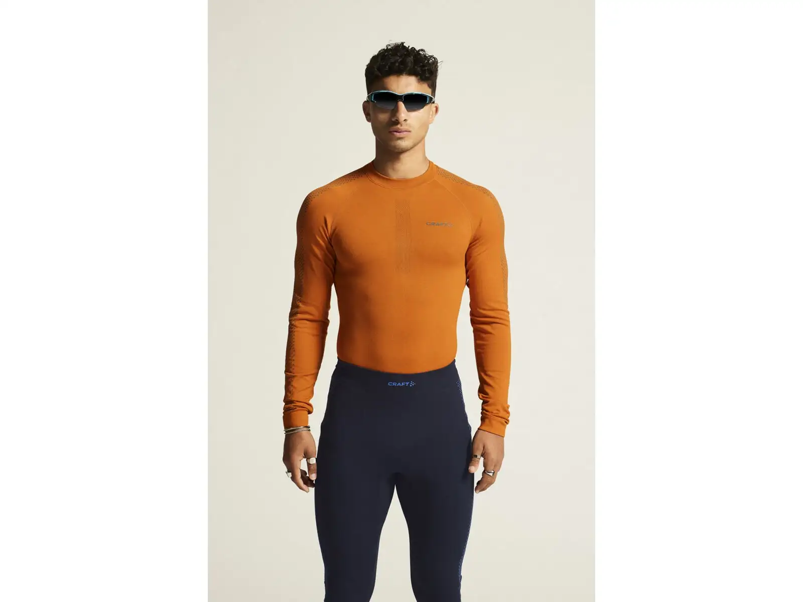 Craft ADV Warm Intensity Herren Funktionsshirt Langarm Orange