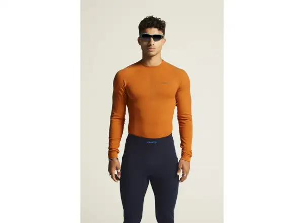 Craft ADV Warm Intensity Herren Funktionsshirt Langarm Orange