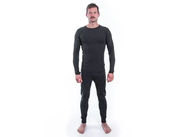 Sensor Merino Bold Herren-Shirt Langarm Anthracite Gray