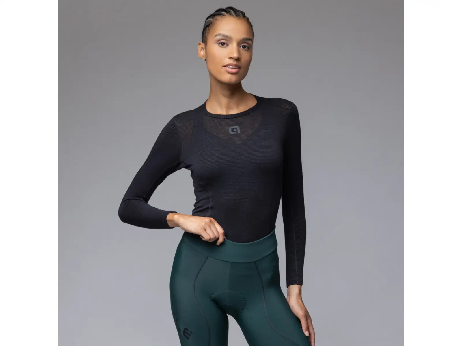 Alé Pragma Winter Damen Winter Radhose Bottle Green