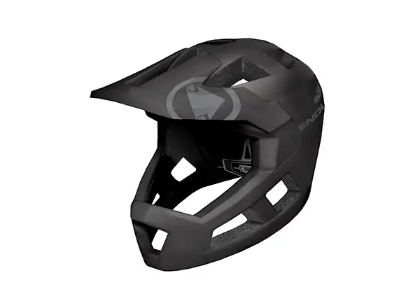 Endura SingleTrack Full Face MIP Helm Schwarz
