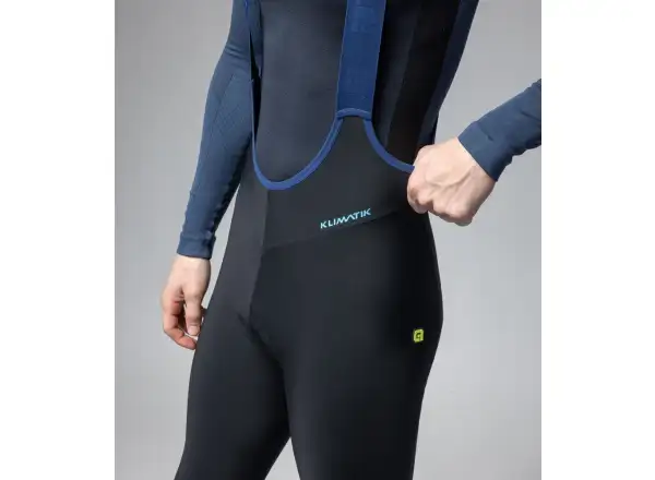 Alé Klimatik K-Tour Herren Thermo-Trägerhose mit Polster schwarz