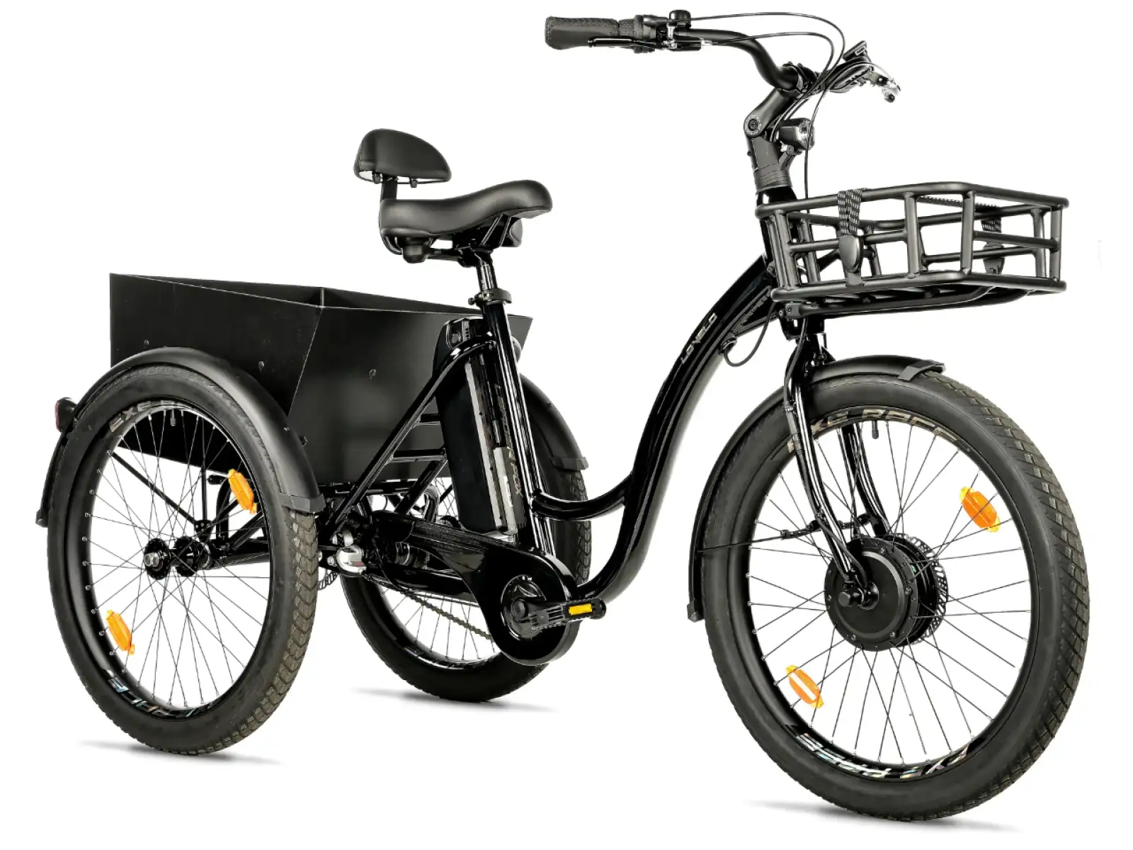 Leader Fox Lovelo Elektro-Dreirad Schwarz