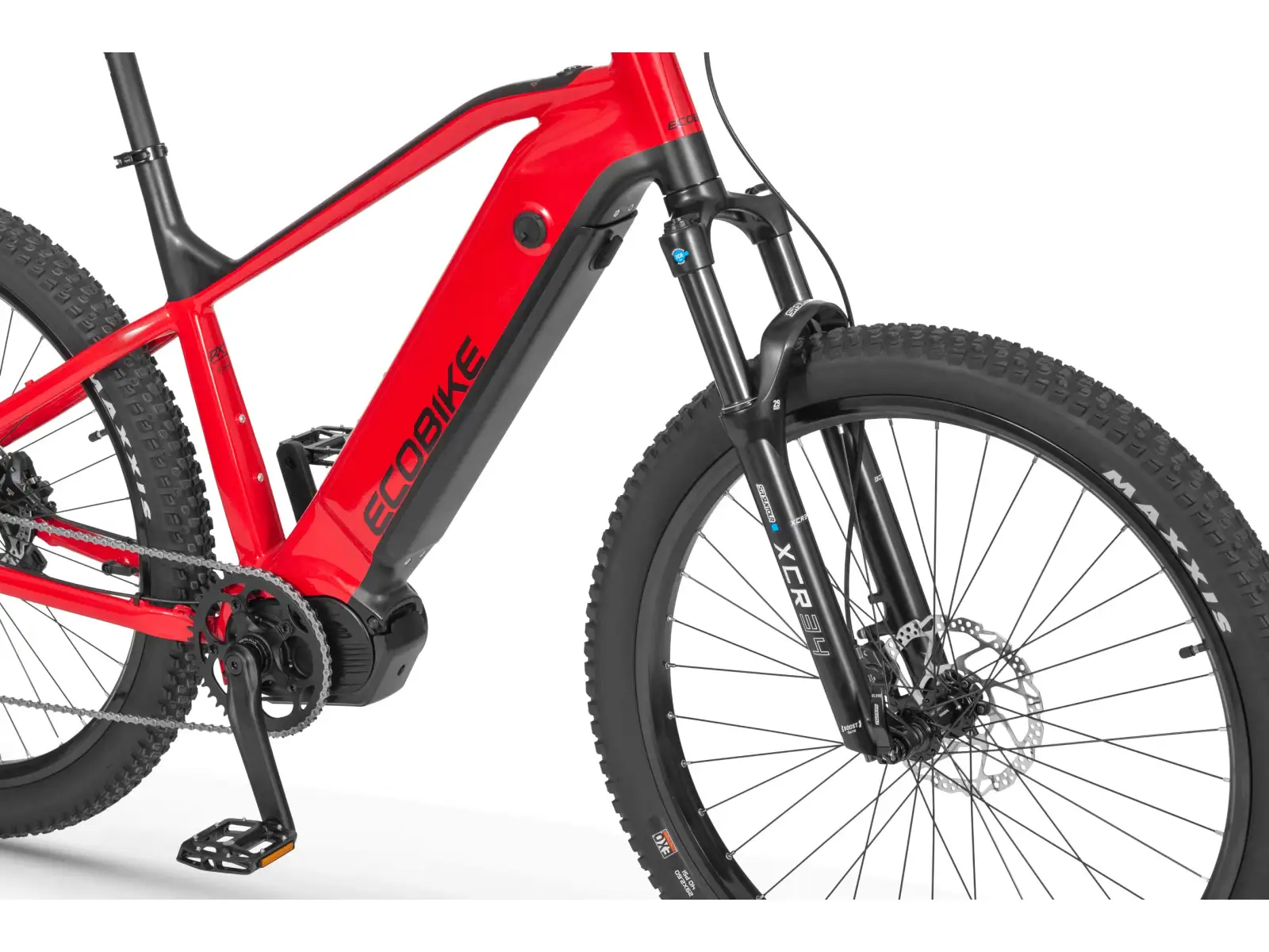 Ecobike RX 500 960 Wh schwarz rotes Mountain E-Bike