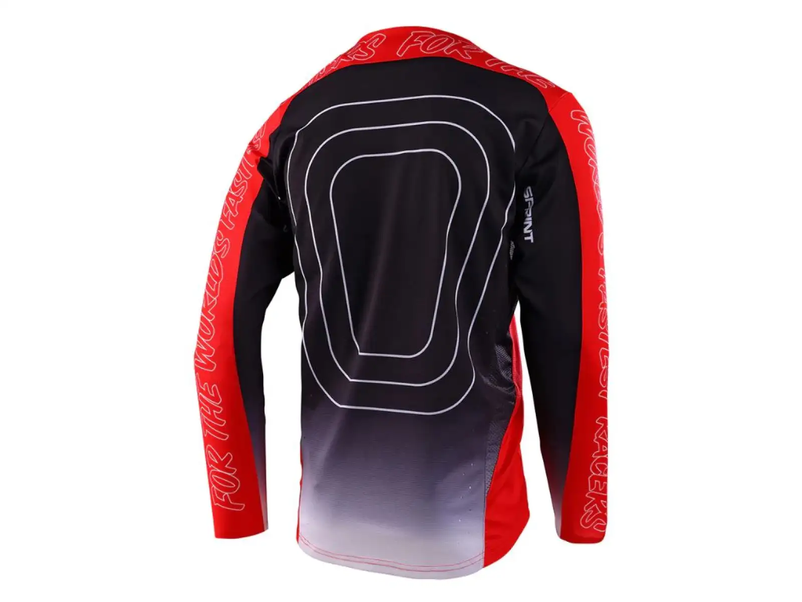 Troy Lee Designs Sprint Herren Langarmtrikot Richter Race Rot
