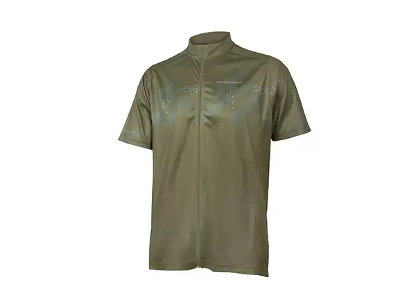 Endura Hummvee Ray S/S Herren-Trikot Kurzarm Olive Grün