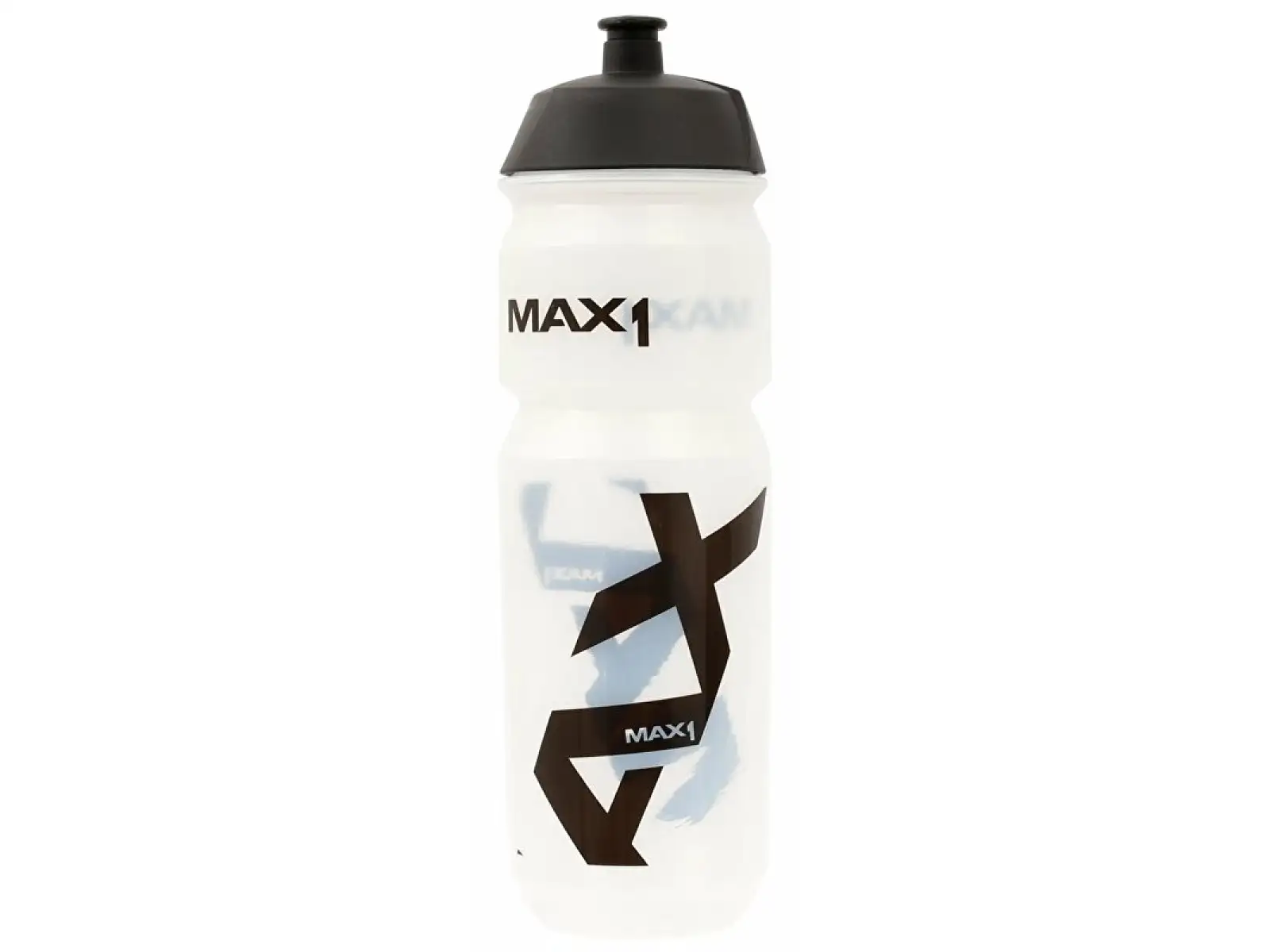 Max1 Trinkflasche – Stylo 850 ml Transparent Schwarz
