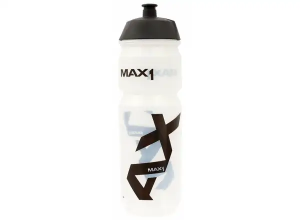 Max1 Trinkflasche – Stylo 850 ml Transparent Schwarz