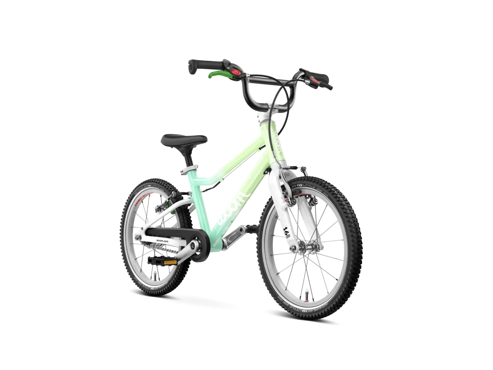 Woom GO 3 Kinderfahrrad 16 Spearmint Crush Limited