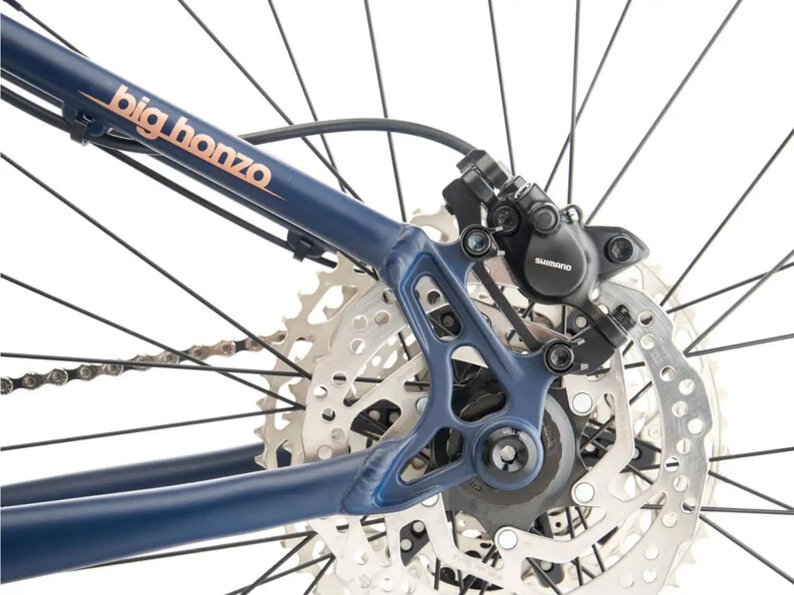 Kona 36e Big Honzo Mountainbike Blue