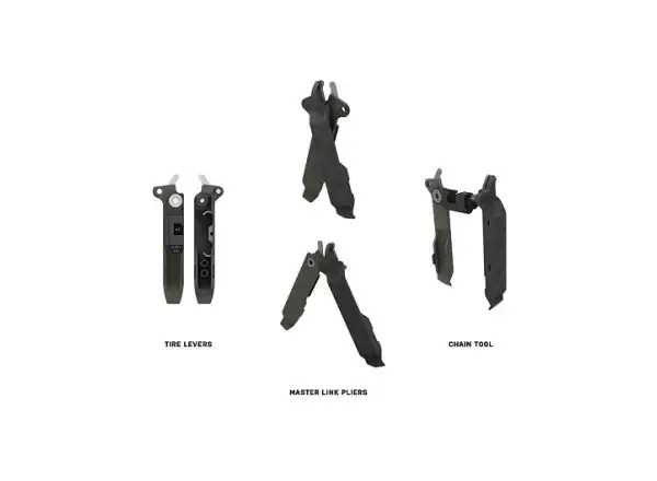Topeak Power Lever Pro Schnellspannzange und Nietzange Schwarz