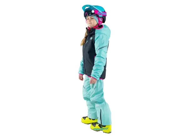 Dynafit Youngstar 3L Kinderhosen mit Latz Marineblau