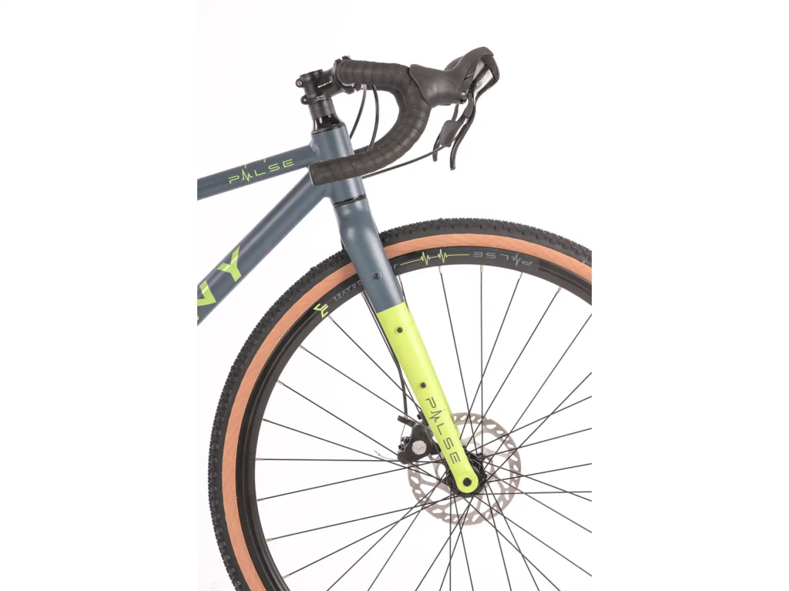 Beany Pulse 700 Kinder-Gravelbike Neon Yellow