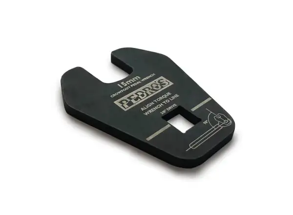 Pedros Crowfoot Schlüssel für Pedale 3/8" 15 mm