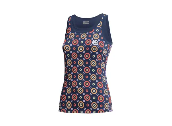 Dotout Check Damen ärmelloses Blue-Trikot