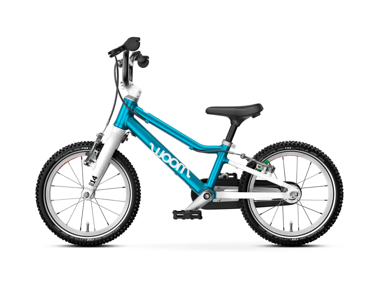Woom GO 2 Kinderfahrrad 14" Metallic Blue