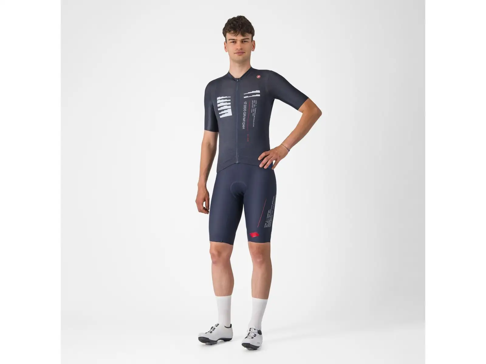 Castelli Espresso R-A/D Herrentrikot Twilight Blue