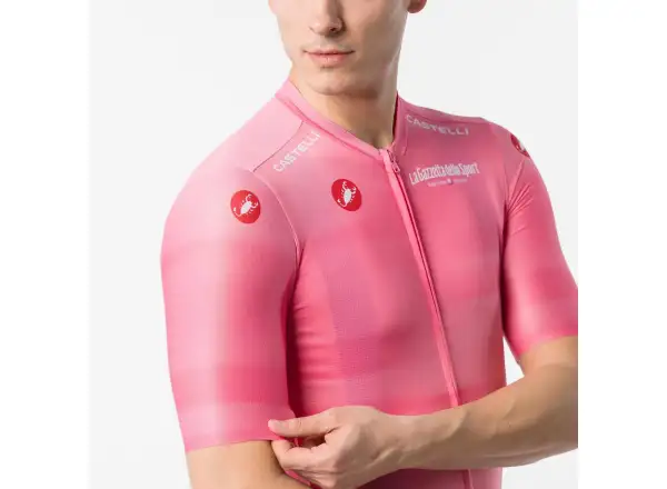 Castelli Giro109 Competizione 4 Herrentrikot Kurzarm Rosa Giro