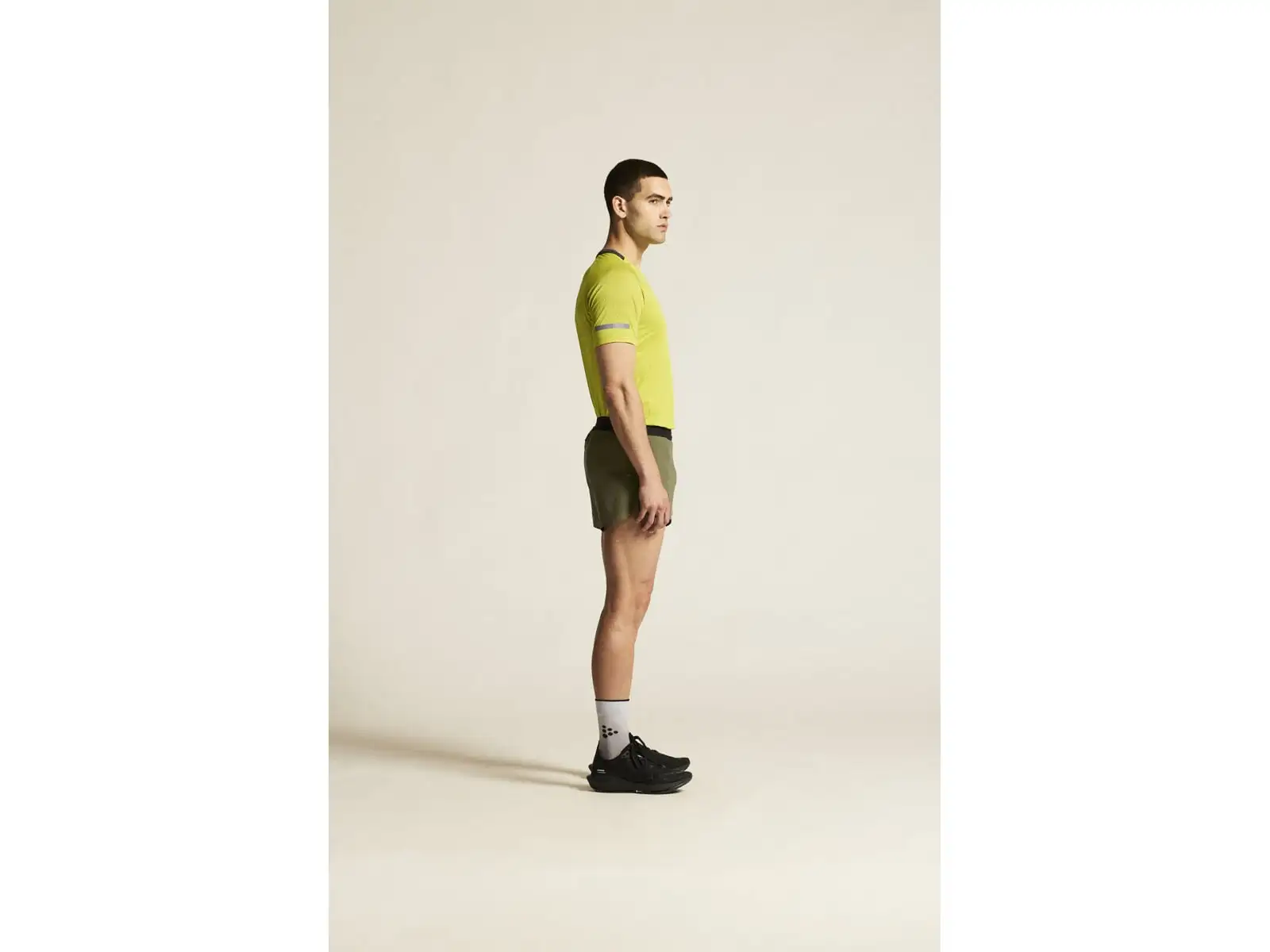 Craft PRO Hypervent Split 2 Herren Laufshorts grün