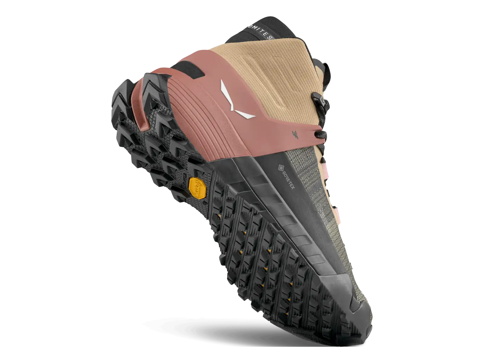 Salewa Wildfire NXT Mid GTX Damen-Wanderschuhe Quicksand/Etruscan Red