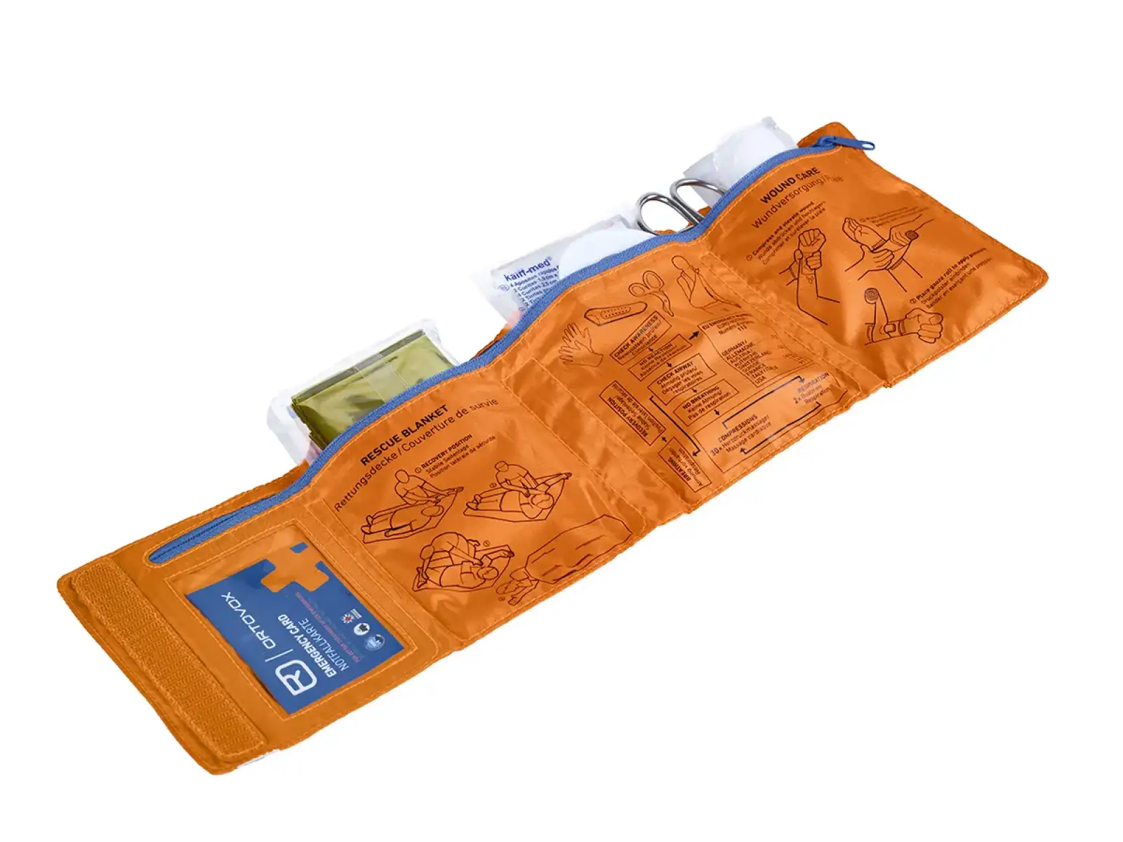 Ortovox First Aid Roll Doc Mid Erste-Hilfe-Set Shocking Orange